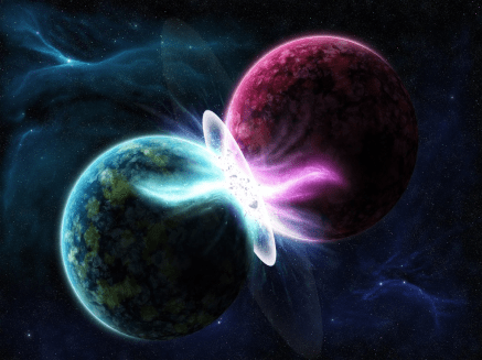 Image result for two worlds collide